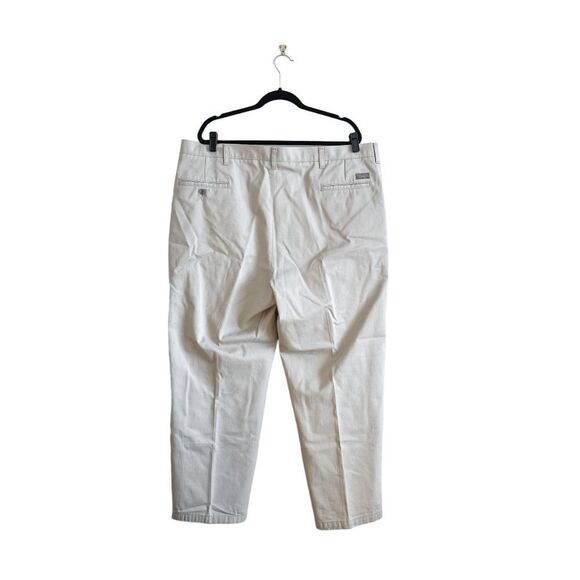 Lee Performance Khakis Mens Straight Leg High Rise Light Wash Tan Pants Size 4 - Picture 2 of 10